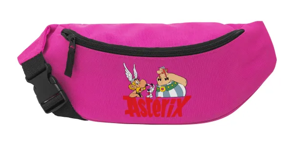 Asterix and Obelix — Unisex waist bag (banana) in PINK color with 2 pockets