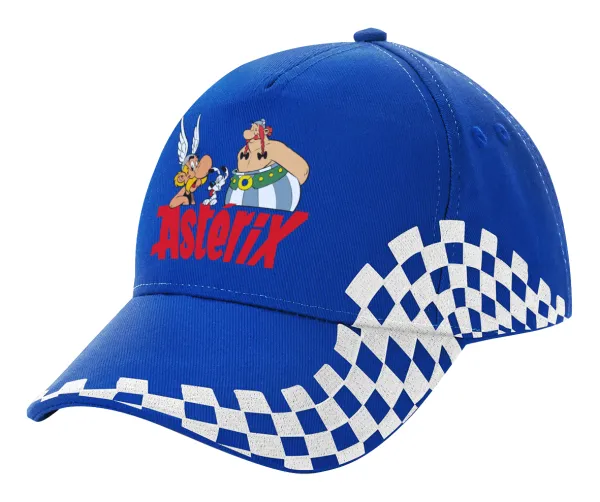 Asterix and Obelix — Καπέλο Ενηλίκων Ultimate ΜΠΛΕ RACING, (100% ΒΑΜΒΑΚΕΡΟ DRILL, ΕΝΗΛΙΚΩΝ, UNISEX, ONE SIZE)