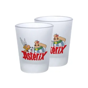 Asterix and Obelix, Σφηνοπότηρα γυάλινα 45ml του πάγου (2 τεμάχια)