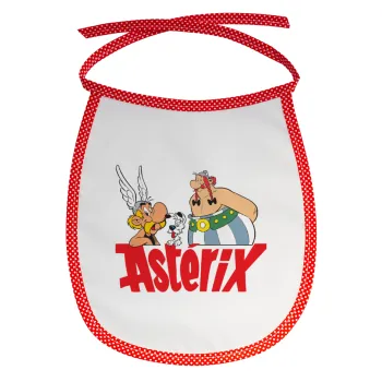Asterix and Obelix, Σαλιάρα μωρού αλέκιαστη με κορδόνι Κόκκινη