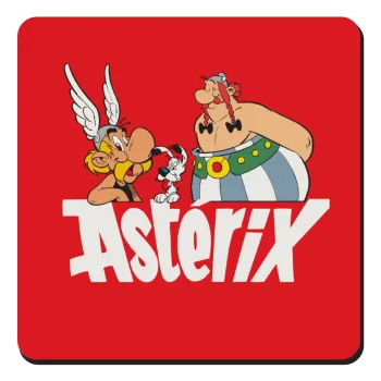 Asterix and Obelix, Τετράγωνο μαγνητάκι ξύλινο 9x9cm