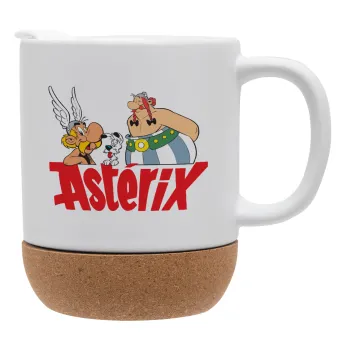 Asterix and Obelix, Ceramic coffee mug Cork (MAT), 330ml