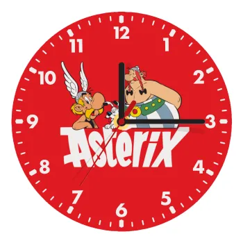 Asterix and Obelix, Wooden wall clock (20cm)