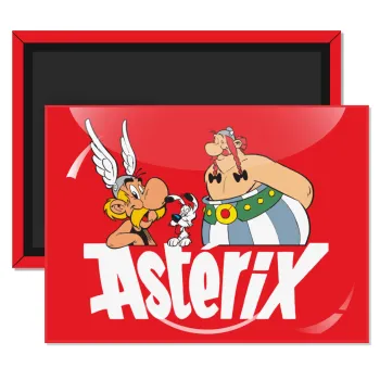 Asterix and Obelix, Ορθογώνιο μαγνητάκι ψυγείου διάστασης 9x6cm
