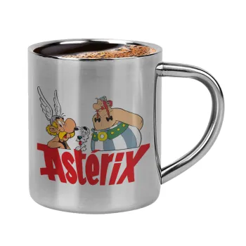 Asterix and Obelix, Κουπάκι μεταλλικό διπλού τοιχώματος για espresso (220ml)