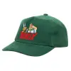 Καπέλο παιδικό Baseball, 100% Βαμβακερό Drill, ΠΡΑΣΙΝΟ (ΒΑΜΒΑΚΕΡΟ, ΠΑΙΔΙΚΟ, ONE SIZE)