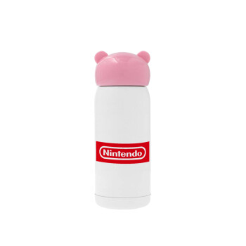 Nintendo, Ροζ ανοξείδωτο παγούρι θερμό (Stainless steel), 320ml