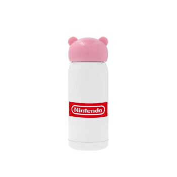 Nintendo, Pink stainless steel thermal flask, 320ml