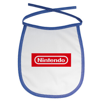 Nintendo, Σαλιάρα μωρού αλέκιαστη με κορδόνι Μπλε