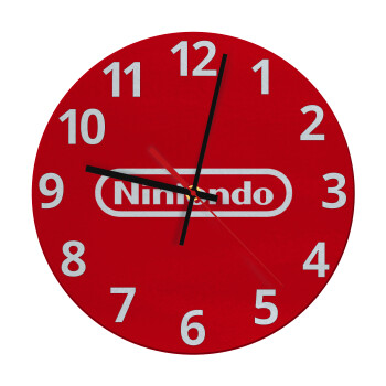 Nintendo, Ρολόι τοίχου γυάλινο (30cm)