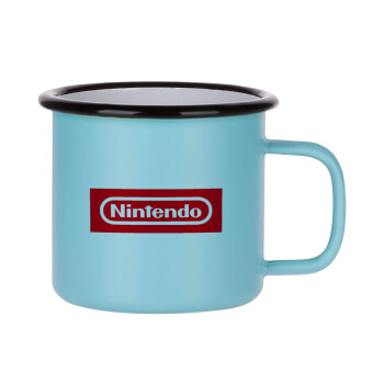 Nintendo, Κούπα Μεταλλική εμαγιέ ΜΑΤ σιέλ 360ml