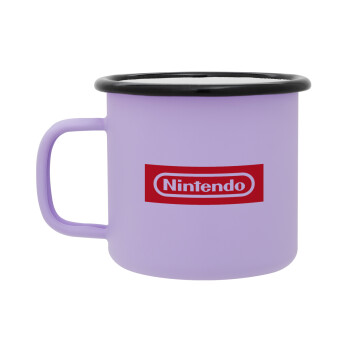 Nintendo, Κούπα Μεταλλική εμαγιέ ΜΑΤ Light Pastel Purple 360ml