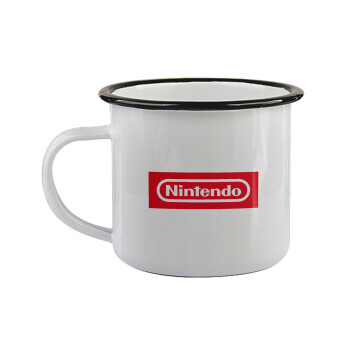 Nintendo, Κούπα εμαγιέ με μαύρο χείλος 360ml