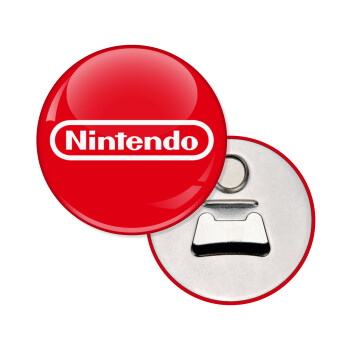 Nintendo, Μαγνητάκι και ανοιχτήρι μπύρας στρογγυλό διάστασης 5,9cm
