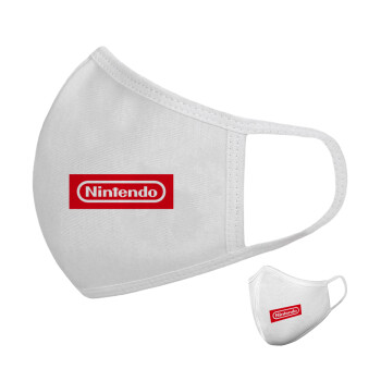 Nintendo, Μάσκα υφασμάτινη υψηλής άνεσης παιδική (Δώρο πλαστική θήκη)