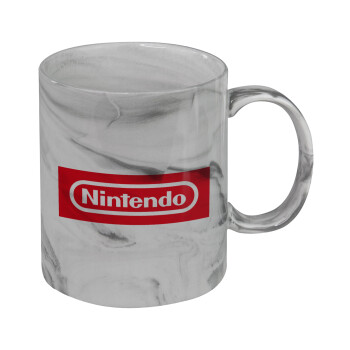 Nintendo, Mug ceramic marble style, 330ml
