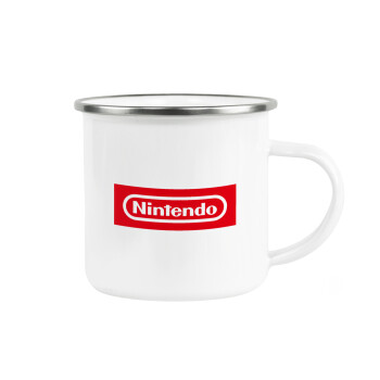 Nintendo, Metallic enamel cup white 360ml