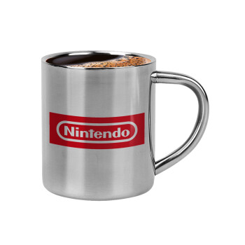 Nintendo, Κουπάκι μεταλλικό διπλού τοιχώματος για espresso (220ml)