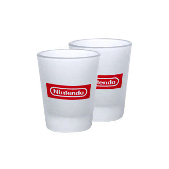 Nintendo, Σφηνοπότηρα γυάλινα 45ml του πάγου (2 τεμάχια)