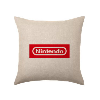 Nintendo, Μαξιλάρι καναπέ ΛΙΝΟ 40x40cm περιέχεται το  γέμισμα