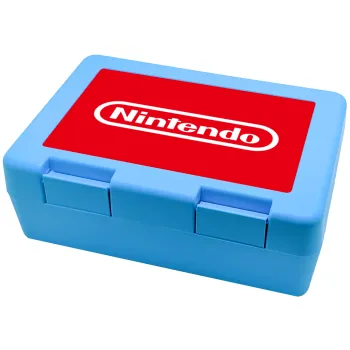 Nintendo, Παιδικό δοχείο κολατσιού ΓΑΛΑΖΙΟ 185x128x65mm (BPA free πλαστικό)