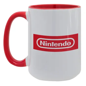 Nintendo, Κούπα Mega 15oz, κεραμική Κόκκινη, 450ml