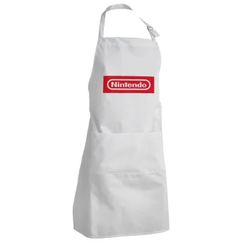 Nintendo, Adult Chef Apron (with sliders and 2 pockets)