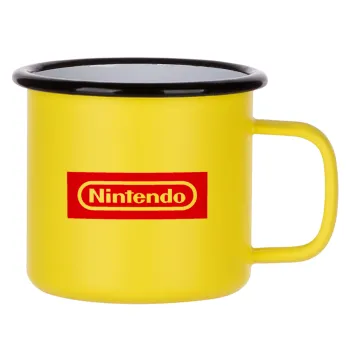 Nintendo, Metallic enamel MATT Yellow cup 360ml