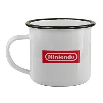 Nintendo, Κούπα εμαγιέ με μαύρο χείλος 360ml