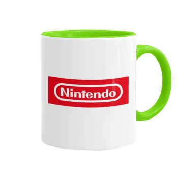 Nintendo, Κούπα χρωματιστή βεραμάν, κεραμική, 330ml