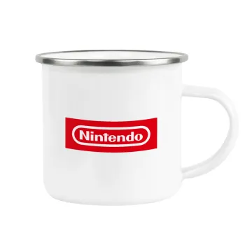 Nintendo, Κούπα Μεταλλική εμαγιέ λευκη 360ml