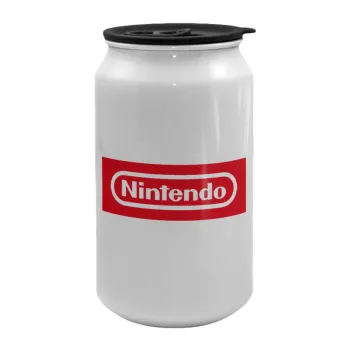 Nintendo, Κούπα ταξιδιού μεταλλική με καπάκι (tin-can) 500ml