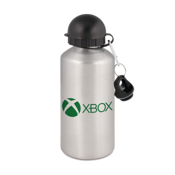 xbox, Metallic water jug, Silver, aluminum 500ml