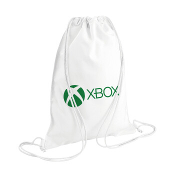 xbox, Backpack pouch GYMBAG white (28x40cm)