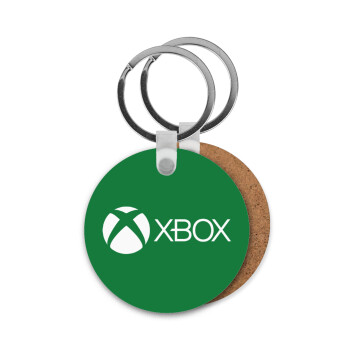 xbox, Μπρελόκ Ξύλινο στρογγυλό MDF Φ5cm