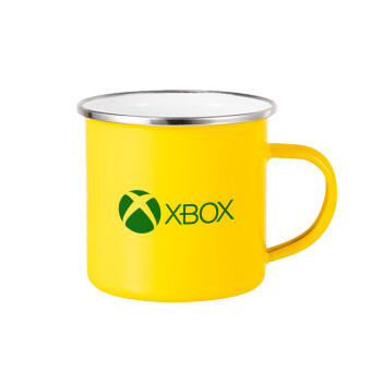 xbox, Yellow Enamel Metallic Cup 360ml