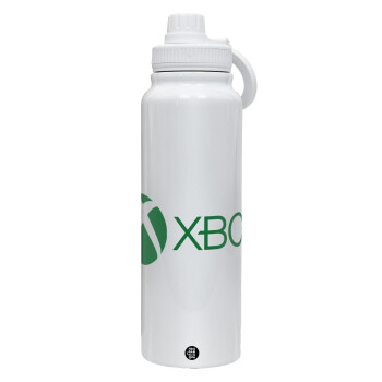 xbox, 1L Stainless Steel Thermal Bottle with Phone Holder & Double Wall Insulation