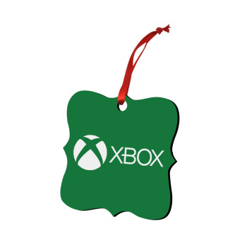 xbox, Christmas ornament polygon wooden 7.5cm