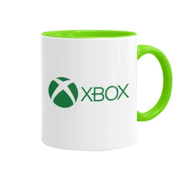 xbox, Mug colored light green, ceramic, 330ml