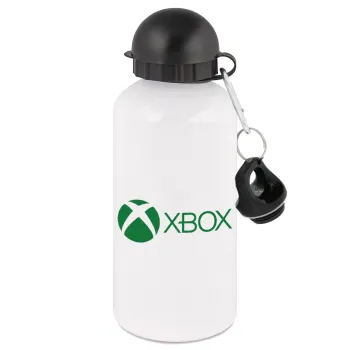xbox, Metal water bottle, White, aluminum 500ml