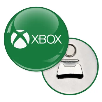 xbox, Μαγνητάκι και ανοιχτήρι μπύρας στρογγυλό διάστασης 5,9cm