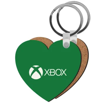 xbox, Μπρελόκ Ξύλινο καρδιά MDF