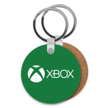 xbox, Μπρελόκ Ξύλινο στρογγυλό MDF Φ5cm