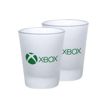 xbox, Σφηνοπότηρα γυάλινα 45ml του πάγου (2 τεμάχια)