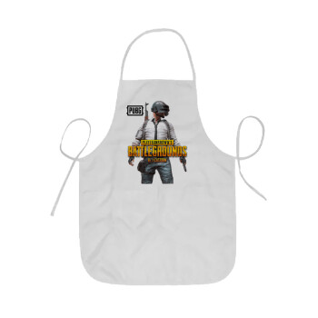 PUBG battleground royale, Ποδιά Σεφ ολόσωμη κοντή  Παιδική (44x62cm)