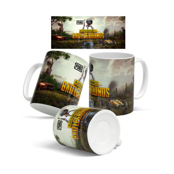 PUBG battleground royale, Ceramic coffee mug, 330ml
