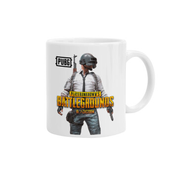 PUBG battleground royale, Ceramic coffee mug, 330ml (1pcs)