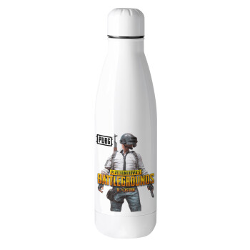 PUBG battleground royale, Metal mug thermos (Stainless steel), 500ml