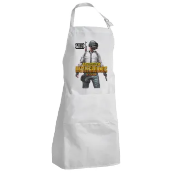 PUBG battleground royale, Adult Chef Apron (with sliders and 2 pockets)