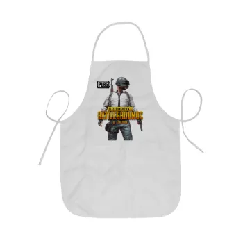PUBG battleground royale, Ποδιά Σεφ ολόσωμη κοντή  Παιδική (44x62cm)